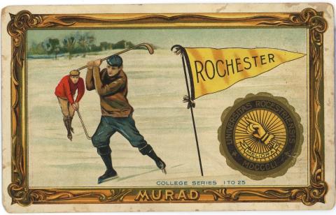 1909-11 T6 MURAD COLLEGE SERIES prewar hockey card