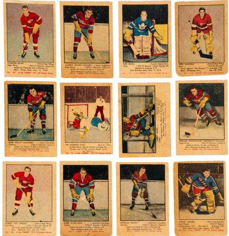 1951-52-Parkhurst-cards-for-sale-rc-howe-richard-rookie