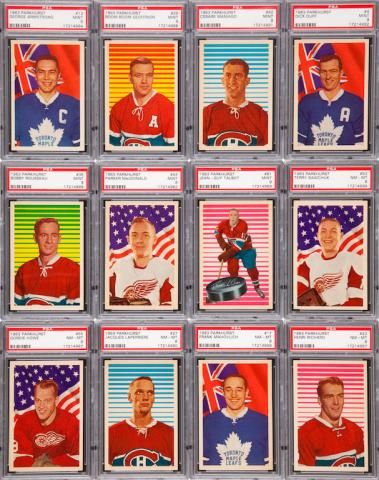 1963-64-Parkhurst-hockey-cards-set-lot-carte-for-sale