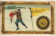 1909-11 T6 MURAD COLLEGE SERIES serie 1 #12 Rochester Hockey team