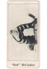 1923 V128-1 Paulin's Candy #24 “Red” McCusker Goalie