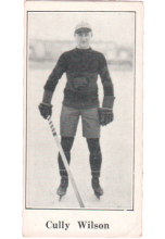 1923 V128-1 Paulin's Candy #67 Cully Wilson old vintage hockey cards