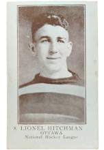 1923 V145-1 William Paterson #8 Lionel Hitchman hockey card a vendre for sale